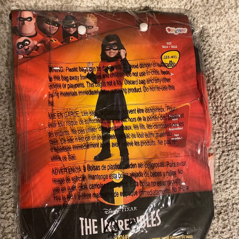 Violet incredibles costume